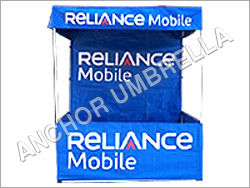 Blue Promotional Kiosk