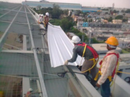 Fabrication of Industrial Roofing Sheet