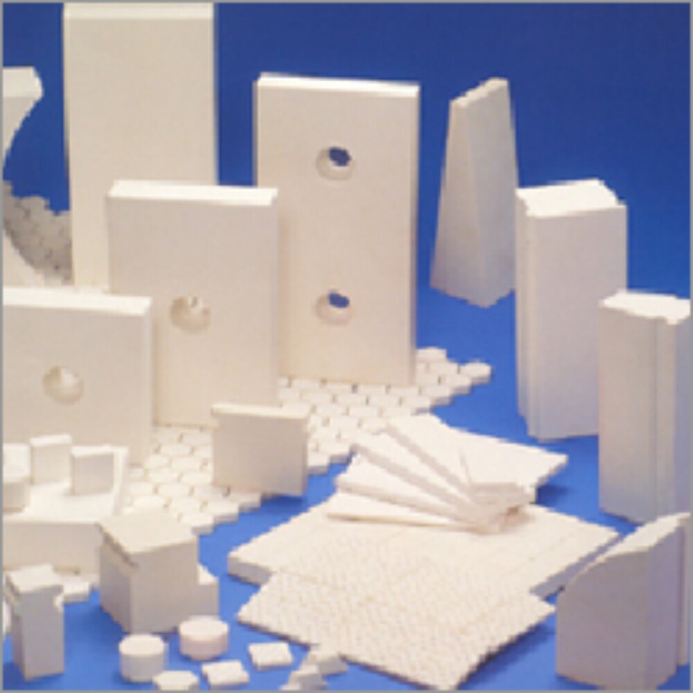 Alumina92 Ceramic Liners - Alumina Ceramic Material, White Color | Ideal for Coal Mill Equipment with Enhanced Wear Resistance Against Abrasive Coal Particles