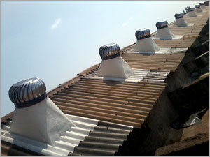 Wind Driven Industrial Turbo Ventilator