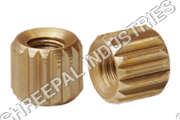 Round Straight Inserts - Brass M3-M10, 5-20mm | Durable, Corrosion-Resistant, Precise, Customizable