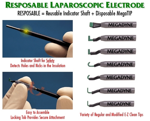 Resposable Laparoscopic Electrodes