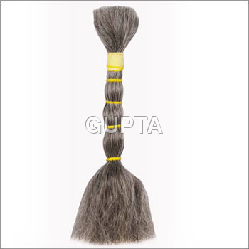 Non Remy Double Drawn Grey Hair