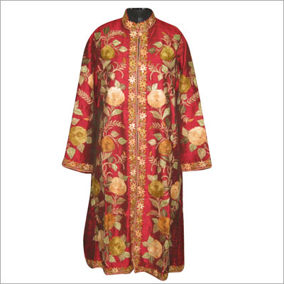 Woolen Embroidered Long Jackets