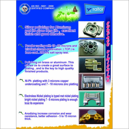 Surface Finishing Casted Parts
