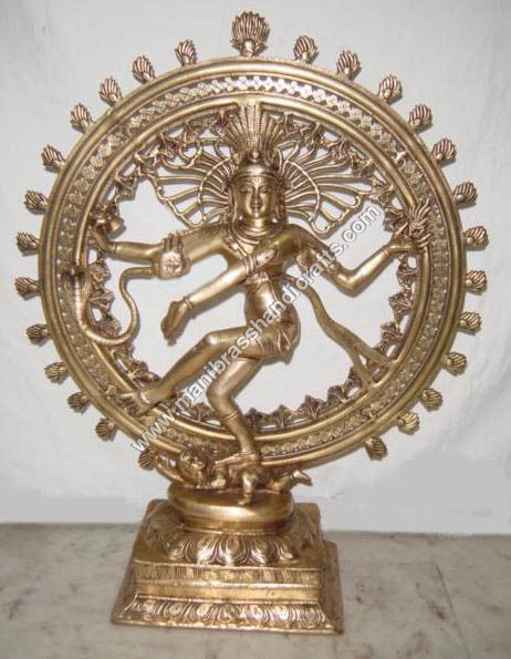 Durable Brass Nataraj Dancing Shiva Statue
