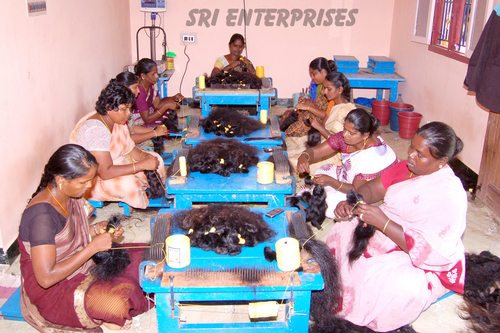 double drawn yarn preparing work