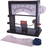 Demonstration Meter - Plastic Frame, Moving Coil, +/-25% Accuracy | Interchangeable Scales, 5mA Sensitivity, AC/DC Compatible