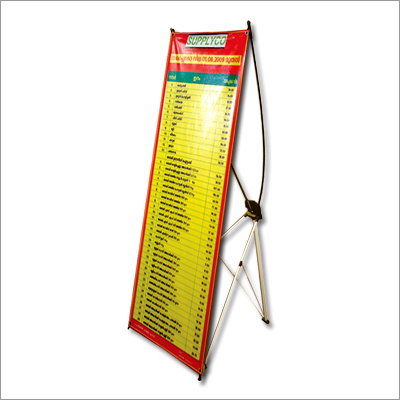 Roll Up Banner Stands - Aluminum, 85x200cm, Vinyl | Portable, Lightweight, Spring Loaded, Durable, Carrying Bag Included