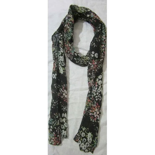 Cotton Flower Printed Stole