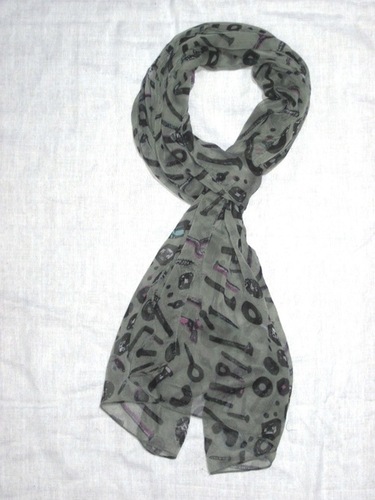 Polyester Printed Fancy Stole