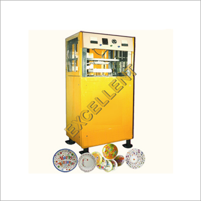 Paper Plate Making Semi Automatic Machine