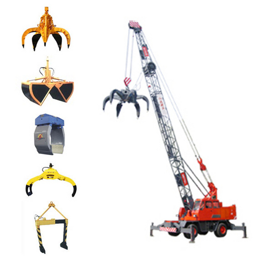 Dual-Power Multi-Grab Bucket Crane