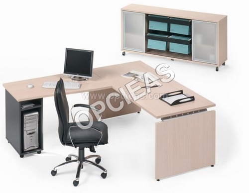 Office Desk and Rack