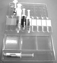 Syringe tray