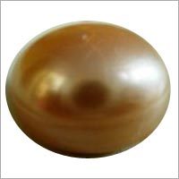 Pearl - Natural Nacre Gemstone 5-15mm, Golden Color, Smooth Surface, High Luster, Spherical Shape