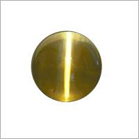 Cats Eyes - Chrysoberyl Round 2-10mm, Yellow and Black, Eye-Catching Natural Gem with Unique Band