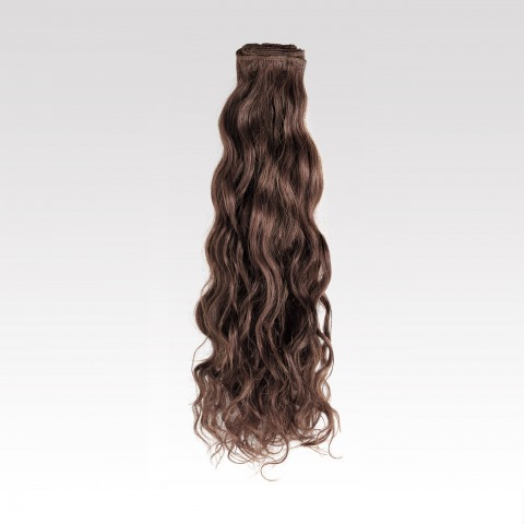Indian Virgin Hair Machine Weft - 20" Length Remy Hair for Natural Look and Custom Fit