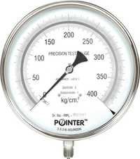 Precision Test Pressure Gauges - Stainless Steel 150mm & 250mm | Accuracy ±0.25% & ±0.5%, Compact Design, Extremely Sensitive, Easy To Use, Adjustable Knife Edge Pointer