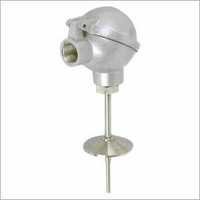 Resistance Thermometer - Die Cast Aluminium, Stem Dia 6mm To 12mm, Stem Length 300mm | Ip Protection, Flameproof, Accurate Measurement With Pt-100 Sensor