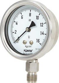 Weather Proof Gauges - SS 304/SS 316, 63MM Bottom Mounting, Toughened Safety Glass Pointer Window, High Strength Design, Accurate Functioning, Long Working Life