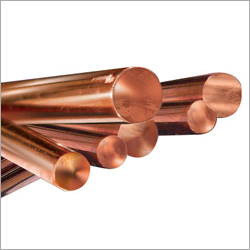 Copper Extrusion Rods - Electrode Grade, 5mm to 50mm Diameter, Polished Surface Finish | High Strength, Excellent Performance
