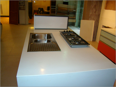 Corian & Future - Solid Surface, 12 mm Thickness, White Matte | Durable, Stain Resistant, Heat Resistant, Seamless Joints