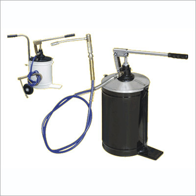 Bucket Grease Pump - Steel 5-20Kg Capacity Hand Operated High Pressure Portable Pump