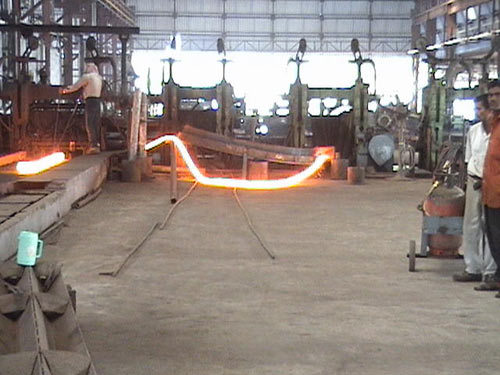 steel rolling mill plant