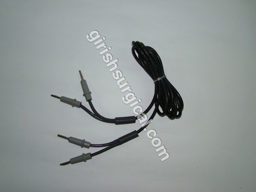 Patient Plate Cable Cord With Silicon Sleeve
