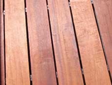 Brown Wood Decking