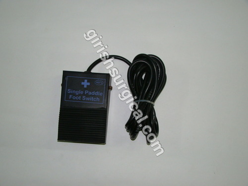 SINGLE PADDLE FOOT SWITCH(metal)