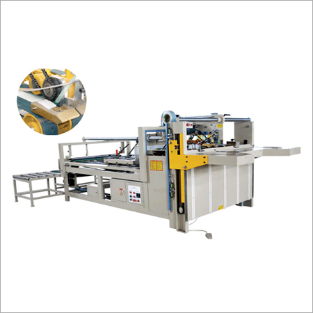 Semi Auto Carton Folder Gluer Machine
