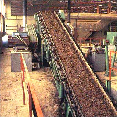 Belt Conveying Material