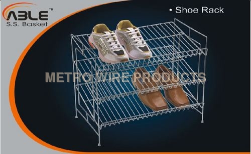 Stainless Steel Shoe Rack