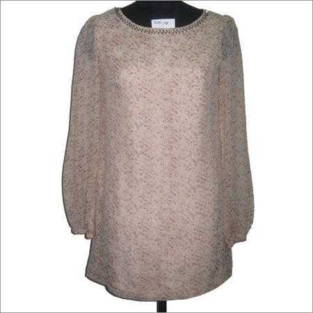 Embroidered Tunic Tops
