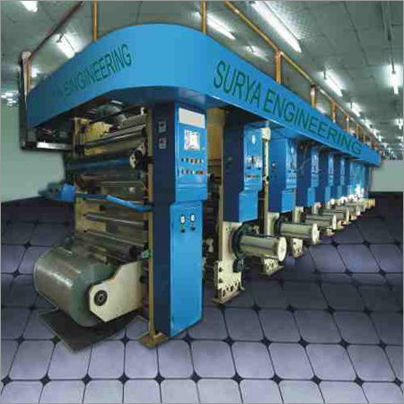 Roto Gravure Printing Machine Shaftless