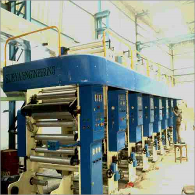 Roto Gravure Printing Machine Shafted