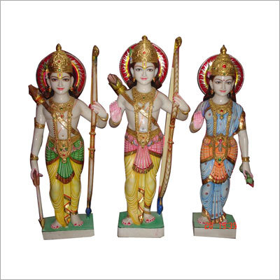 Marble Ram Drabar Moorti