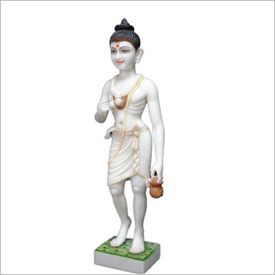 Marble Neelkanth Varni Statue