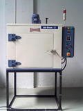 Industrial Baking Oven - Mild Steel & Stainless Steel, 25-100mm Size, 380 Volt Power Source, Electric, Painted Finish, Versatile Trolley & Bogie Designs, Superior Temperature Distribution