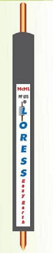 Eazy Earth Electrode - Copper Steel, Variable Size | Non-Corrosive, Moisture Resistant, Improved Grounding