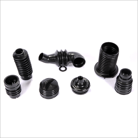 Bellows - High Durability Rubber, Black Color | Customizable Protection, Vibration Dampening, Flexible Sealing, Low Compression Set