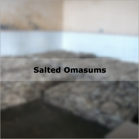 Salted Omasums