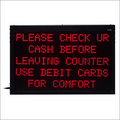 Led Message Boards Application: Commercial