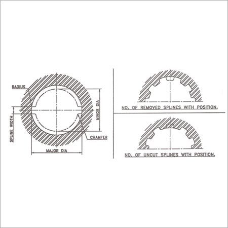 Straight Spline Broach