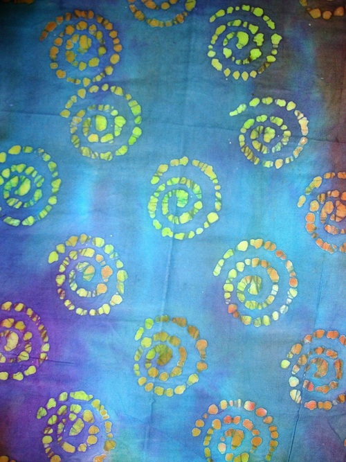 Wax Print Fabrics, Cotton 60x60, 40" Width - Embossed, Vibrant Colors, Unique Patterns, Customizable Width