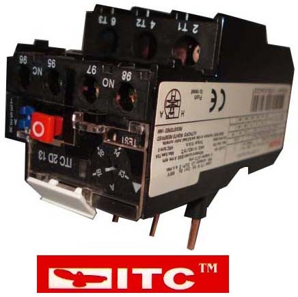 contactor thermal overload relay