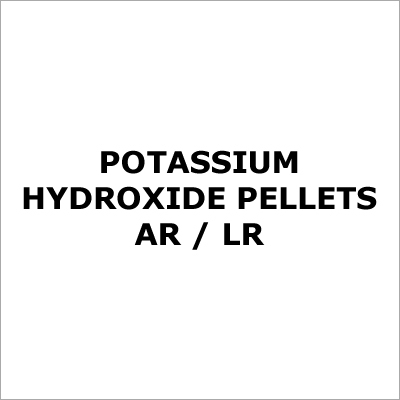 Potassium Hydroxide Pellets Ar Lr