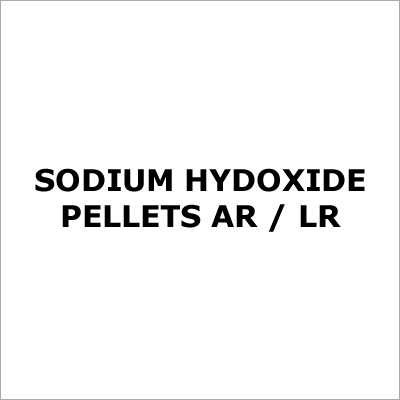 Sodium Hydoxide Pellets Ar Lr